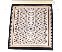 Navajo Eye Dazzler Wool Rug by Dorlene Porozon