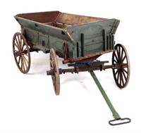 Half Size Goat Pull Wagon from the 19th Century