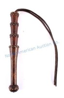 Plains Indian Telescopic Tacked Quirt 19th Century