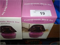 Pomegranate Black Tea Candles