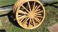 4 plywood wagon wheels
