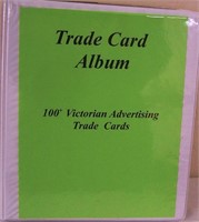 ALBLUM OF 100 PLUS VICTORIAN TRADING CARDS