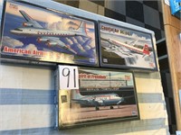 3 AIRCRAFT 1/144 MODELS - ALL SEALED IN BOX