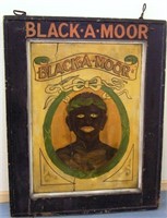 EARLY 1800'S HAND PAINTED "BLACK-A-MOOR" TAVERN