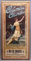 Columbia Chainless Bicycle Poster