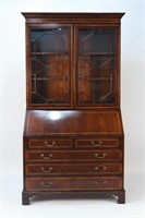 FEDERAL STYLE INLAID DROP FRONT SECRETARY CABINET
