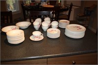 60 + Pieces of Woods Ivory Ware England