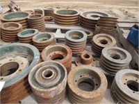 Pallet of Misc. Pulleys