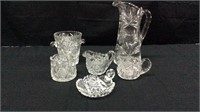 Assorted Crystal and Glassware - 10D