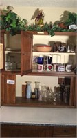 Contents only of Hoosier cabinet