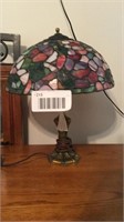 Leaded glass lamp