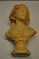 Victorian Maiden Bust Sculpture