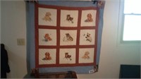 49 " x 50" quilt made be Phyllis