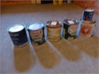 6 cans unopened paint