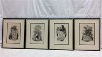 Four Framed Smirke R.A. Del Pictures - 10A