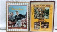 Vintage Florida State Framed Posters - 10A