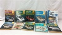10 Auto Mechanic Manuals On Variety Of Cars - 10B