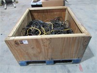 Crate of Welding Cables-