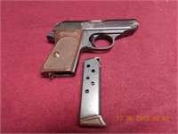 Walther Pistol Model Ppk W/ Mag 380