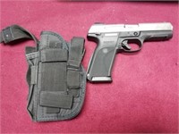 Ruger Pistol, Model Sr45 W/mag And Holster 45