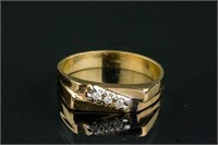 10k Gold Diamond Gents' Ring CRV$1825