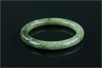 Chinese Fine Natural Green Jadeite Bangle