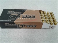 50 rounds Blazer brass 9mm ammo ammunition