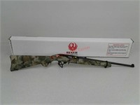 New Ruger 10/22 22 LR rifle with wolfe camouflage