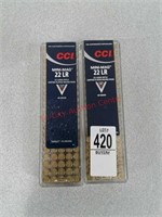 200 rounds CCI Mini mag 22 LR ammo ammunition