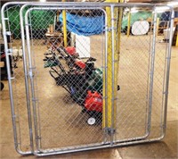 Two 6' X 6' Pet Kennel Chain Link Panels