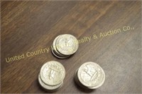(29) Silver Quarters (40's/50's)