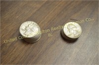 (14) Silver Quarters
