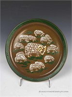 Ceramic Sheep Plate