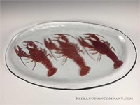 Glass Lobster Platter