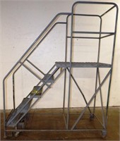 Cotterman Rolling Work Platform Ladder