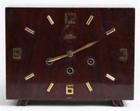 Mid-Century German "Style King" Mantel Clock