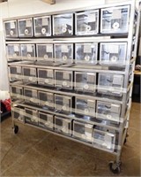Stainless Steel 60 Animal / Rodent Cage Unit