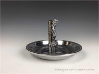 Art Deco Figural Nut Bowl