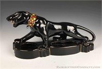 Black Panther Ceramic Figure