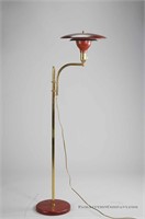 Adjustable Floor Lamp in Manner of Poul Henningsen