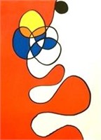 Alexander Calder Color lithograph, Untitled 3