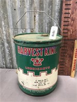Harvest King 5 gal can