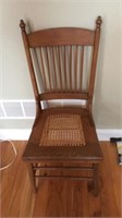 Oak Chair Cain bottom