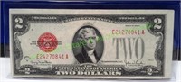 1928-G Uncirculated Two Dollar Bank Note