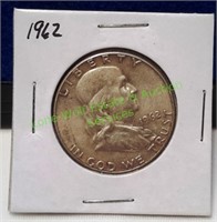 1962 Franklin Half Dollar