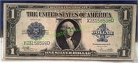 1923 One Dollar Large Silver Certificate Note
