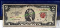 1953 Two Dollar Star Bank Note