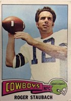 Roger Staubach Topps Trading Card