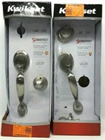 (2) Kwikset Front Entry Handles & Locks Sets