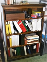 4 Shelf Bookcase - Walnut